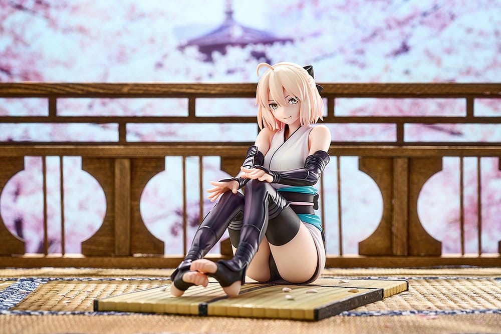 FATE/GRAND ORDER ESTATUA PVC 1/7 SABER CLASS SIRVIENTE OKITA SOUJI FINAL ASCENSION VER.