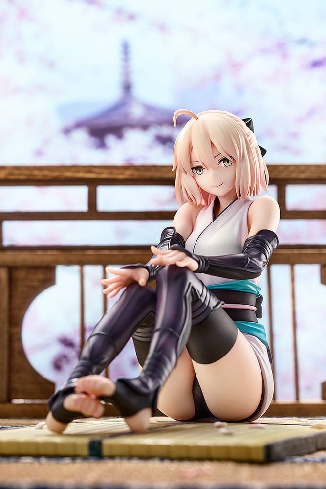 FATE/GRAND ORDER ESTATUA PVC 1/7 SABER CLASS SIRVIENTE OKITA SOUJI FINAL ASCENSION VER.