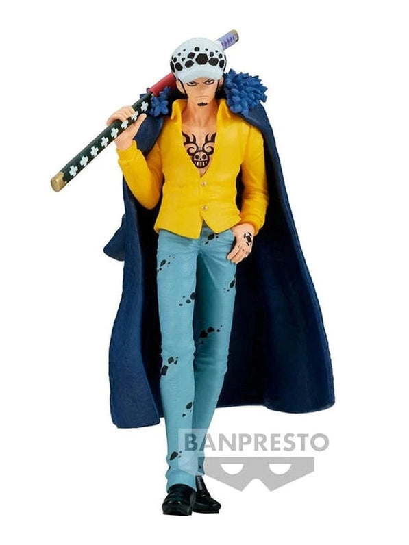 FIGURA ONE PIECE TRAFALGAR LAW THE SHUKKO BANPRESTO COMO NUEVA
