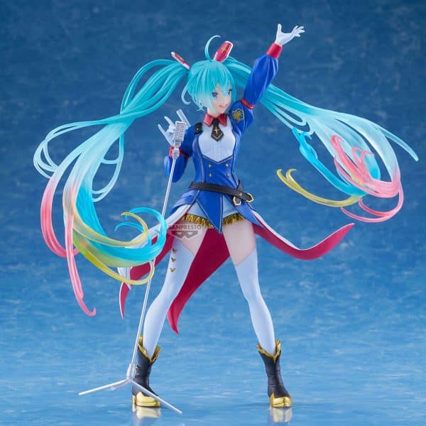 GUNDAM X MIKU ANNIVERSARY SPECIAL PROJECT HATSUNE MIKU FIGURA BANPRESTO EVOLVE