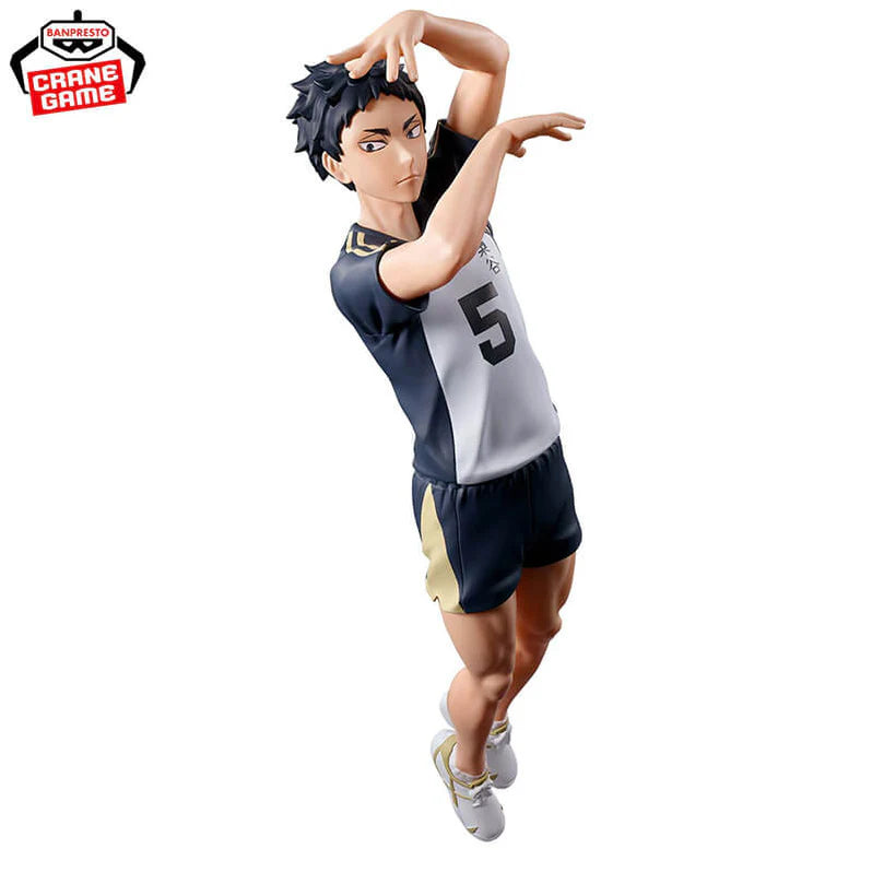 HAIKYU!! FIGURA KEIJI AKAASHI POSING FIGURE COMO NUEVA