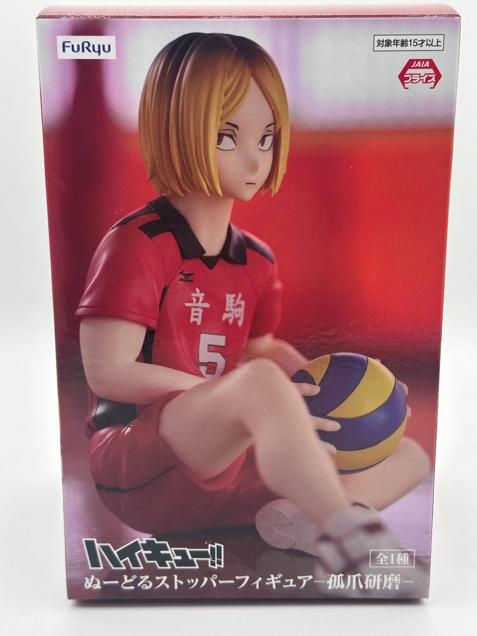 HAIKYU!! FIGURA KENMA KOZUME NOODLE STOPPER FURYU MUY BUEN ESTADO
