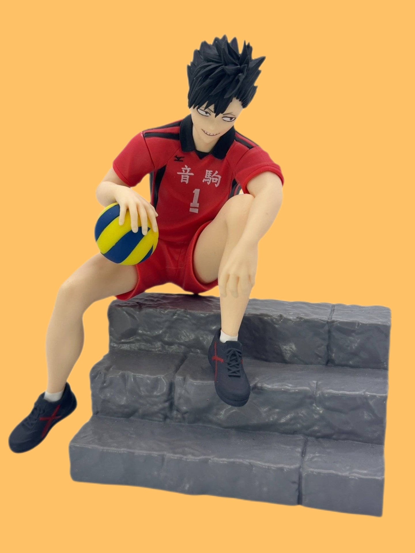 HAIKYU!! FIGURA TETSURO KUROO NOODLE STOPPER FURYU MUY BUEN ESTADO