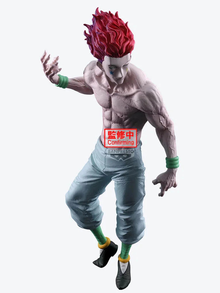 HUNTER X HUNTER FIGURA GRANDISTA HISOKA PRECINTADA PREVENTA 3-4 SEM.
