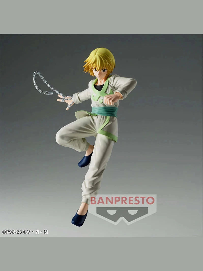 HUNTER X HUNTER FIGURA KURAPIKA VIBRATION STARS BANPRESTO COMO NUEVA PREVENTA 3-4 sem.