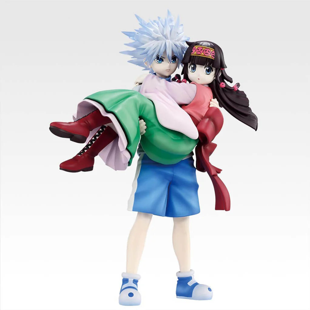 HUNTER x HUNTER CROSS THE X-DAY ICHIBAN KUJI KILLUA & ALLUKA PRIZE A PRECINTADA STOCK JAPÓN 5-6 sem.