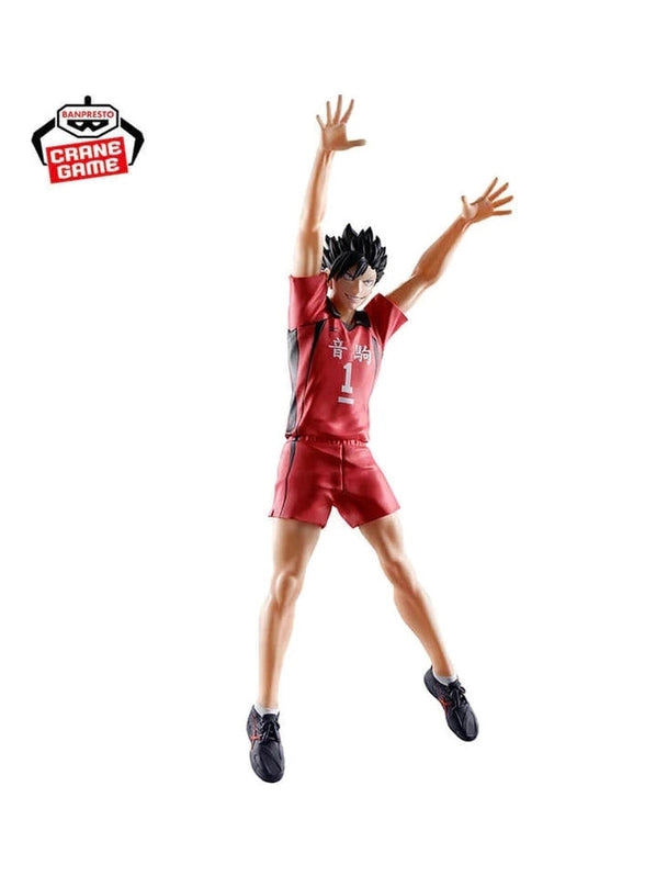 HAIKYU!! FIGURA TETSURO KUROO POSING BANPRESTO COMO NUEVA PREVENTA 3-4 sem.