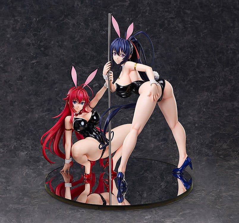 HIGH SCHOOL DXD HERO FIGURA PVC 1/4 AKENO HIMEJIMA: BARE LEG BUNNY VER. 2ND