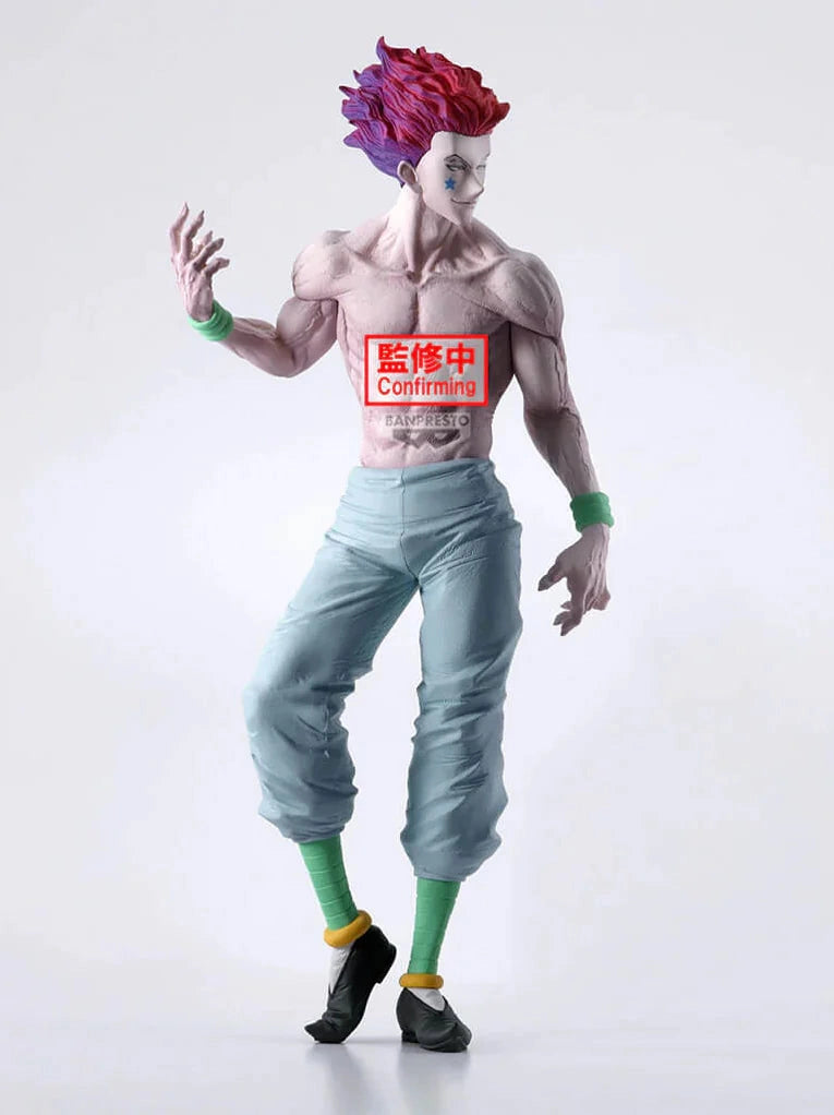 HUNTER X HUNTER FIGURA GRANDISTA HISOKA PRECINTADA STOCK JAPÓN 5-6 sem.