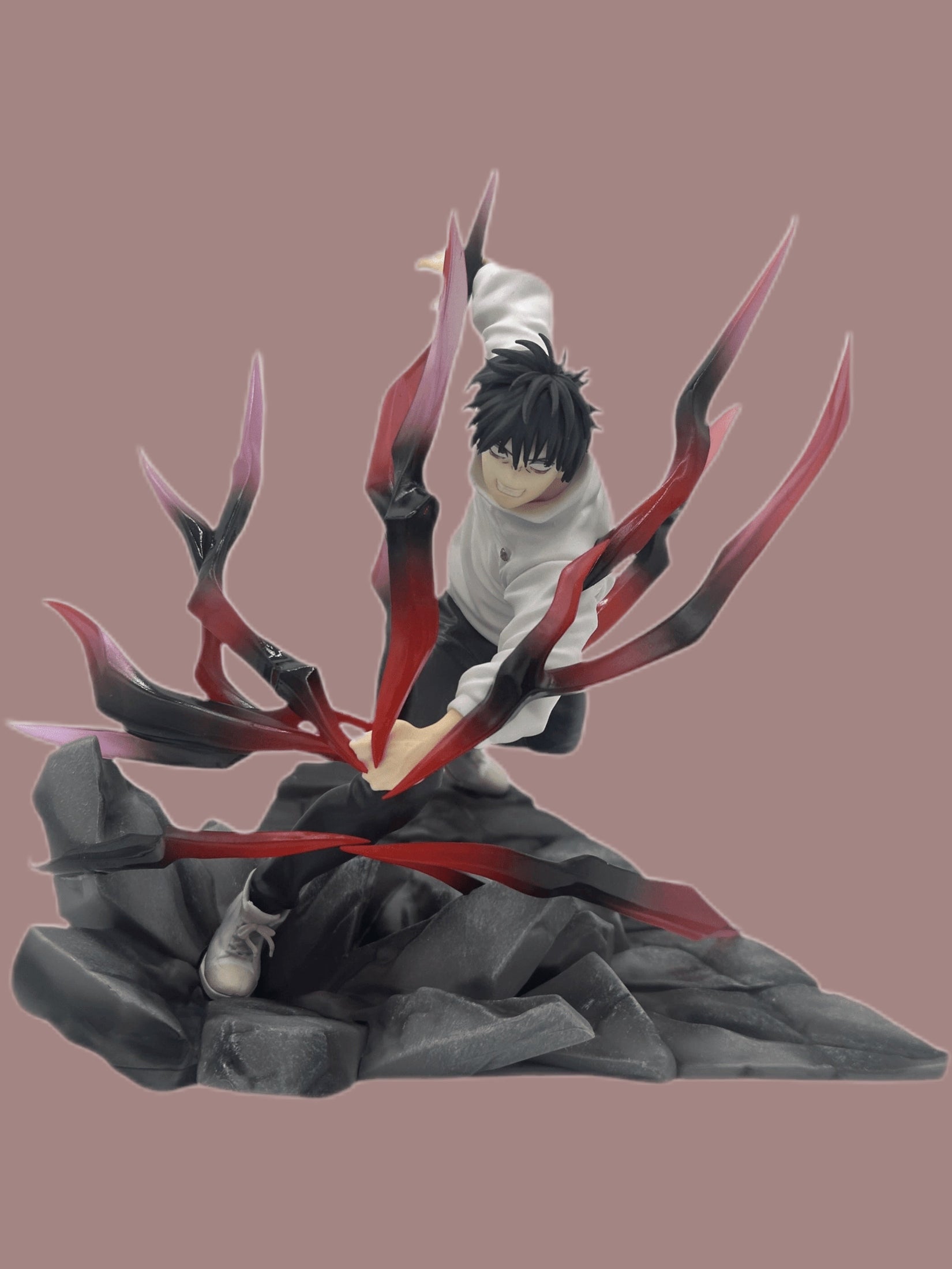 JUJUTSU KAISEN FIGURA YUTA OKKOTSU «BLACK FLASH» SEGA LUMINASTA COMO NUEVA