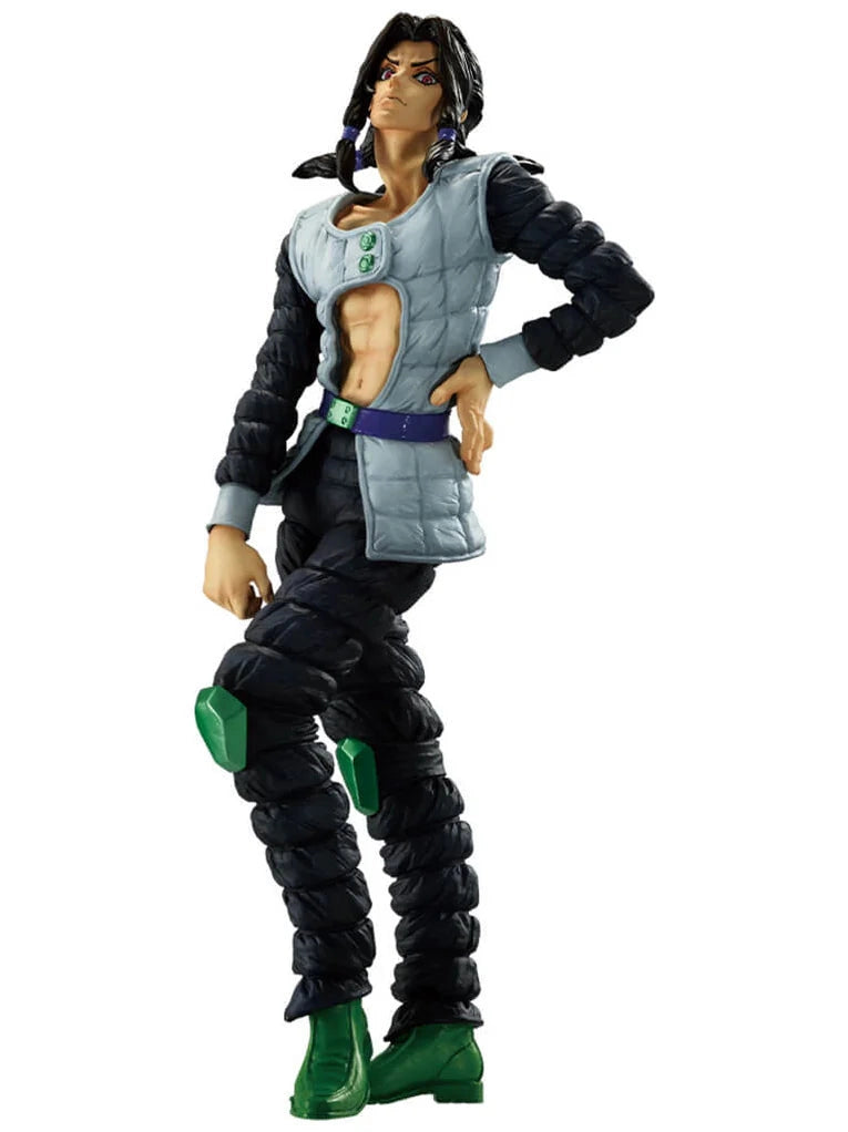 JOJO’S BIZARRE ADVENTURE FIGURA GOLDEN WIND HITMAN TEAM PRICE E ILLUSO MASTERLISE ICHIBAN KUJI PRECINTADA PREVENTA 3-4 sem.
