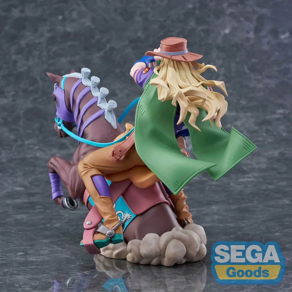JOJO'S BIZARRE ADVENTURE STEEL BALL RUN FIGURA GYRO ZEPPELI & VALKYRIE XROSS LINK