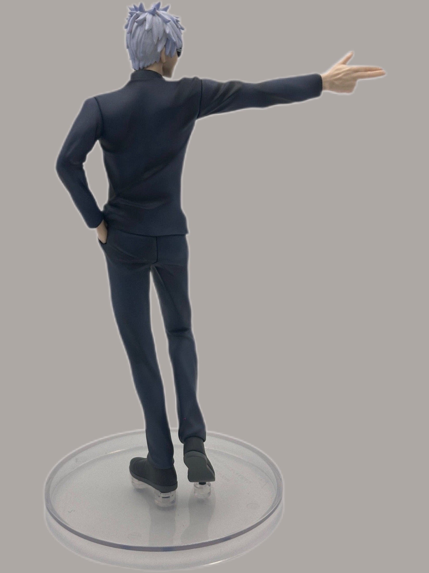 JUJUTSU KAISEN FIGURA KAIGYOKU/GYOKUSETSU GOJO SATORU STRONG DUO LUMINASTA COMO NUEVA