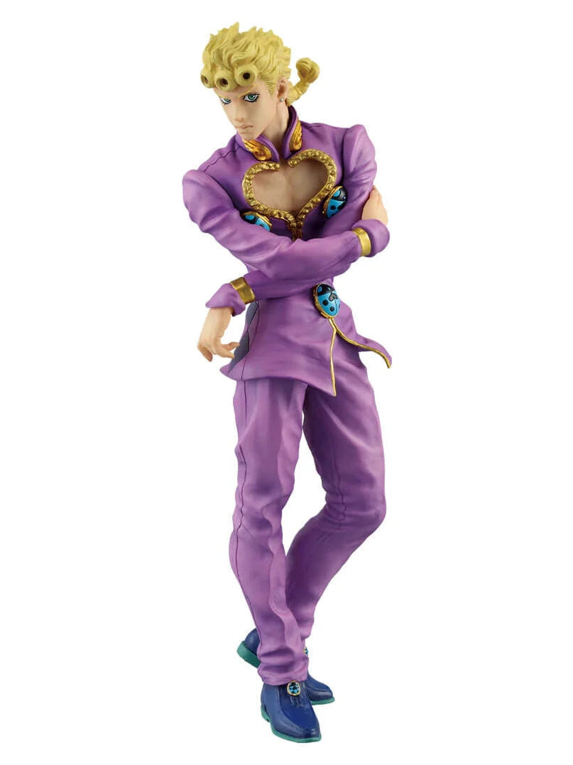 JOJO’S BIZARRE ADVENTURE FIGURA GOLDEN WIND PRIZE A GIORNO GIOVANNA MASTERLISE ICHIBAN KUJI