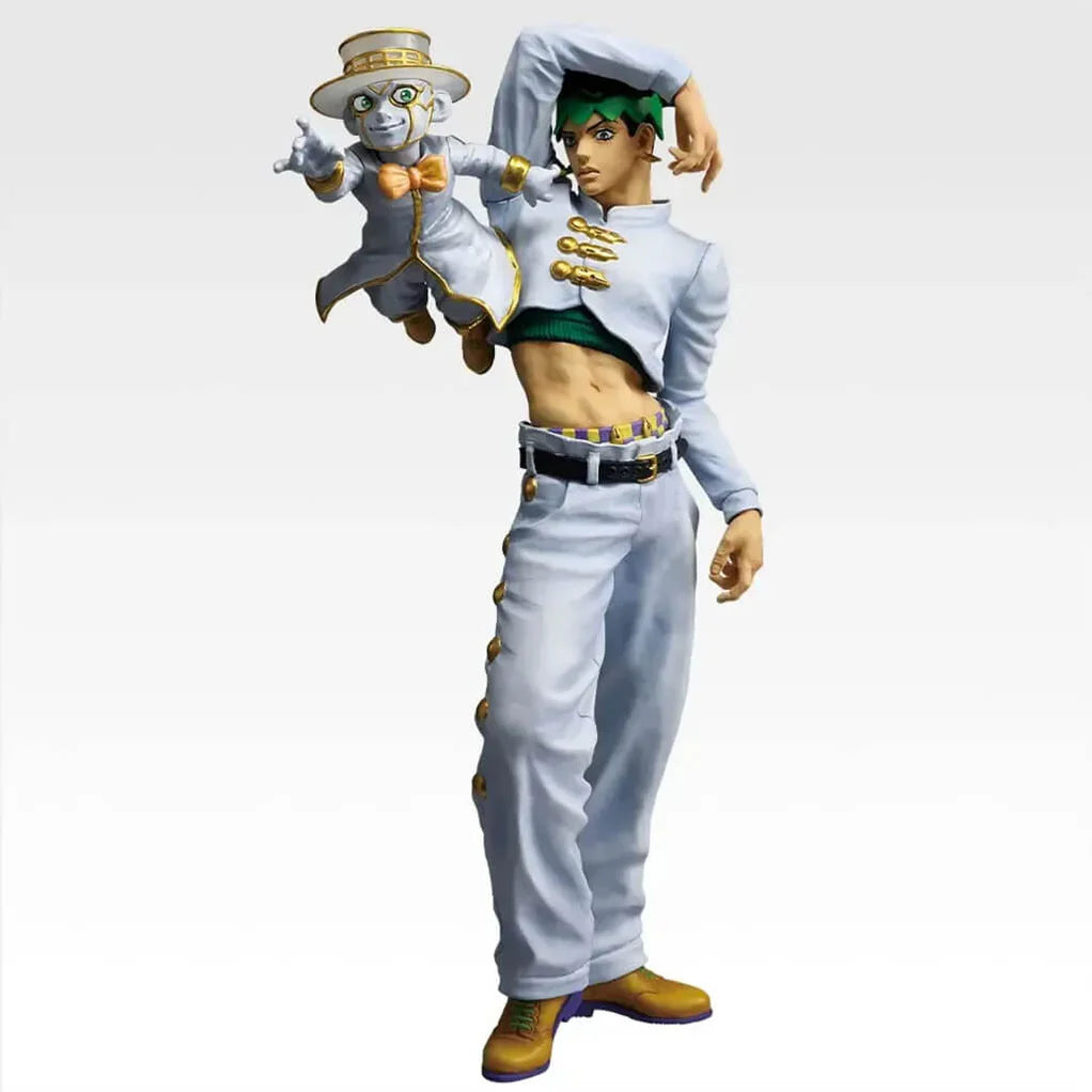 JOJO'S BIZARRE ADVENTURE DIAMOND IS UNBREAKABLE STAND RUSH! FIGURE ROHAN KISHIBE & HEAVEN'S DOOR LAST ONE