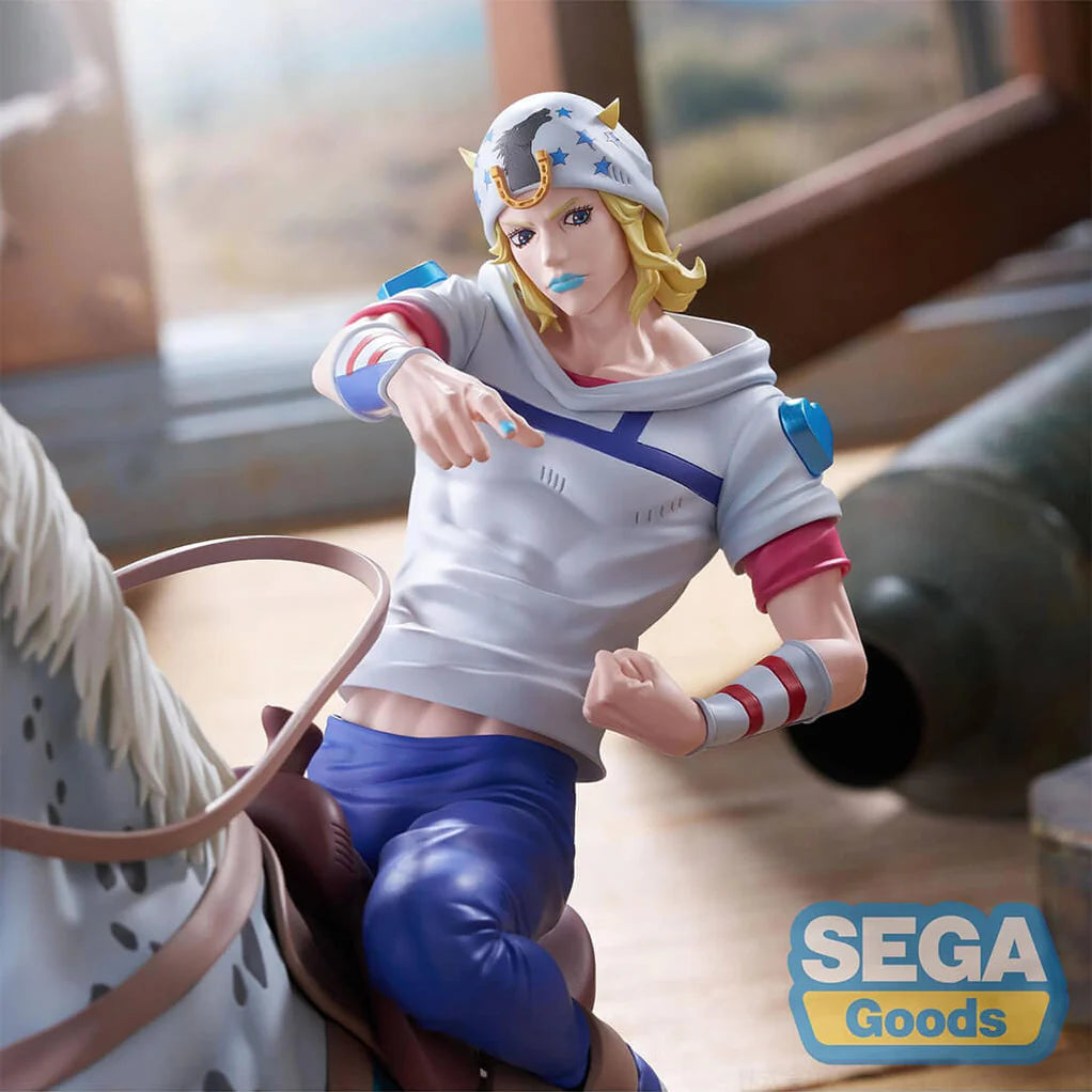 JOJO'S BIZARRE ADVENTURE STEEL BALL RUN FIGURA JOHNNY JOESTAR & SLOW DANCER XROSS LINK