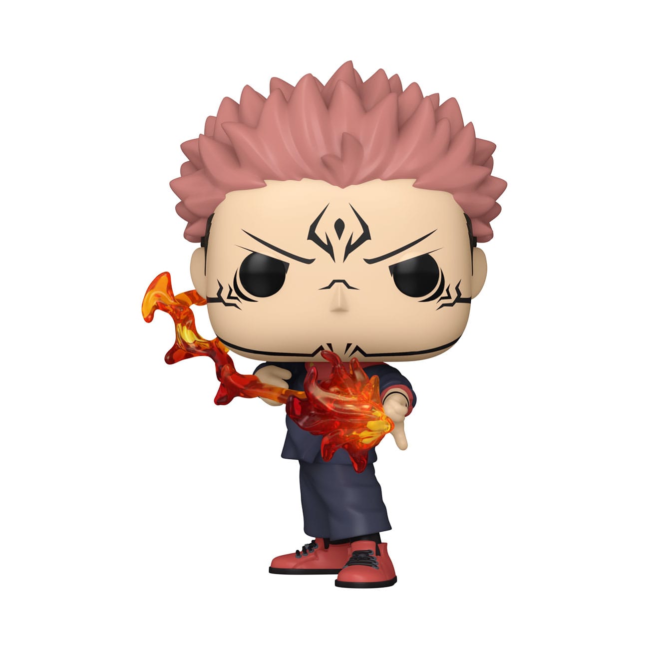JUJUTSU KAISEN POP! ANIMATION VINYL FIGUREN SUKUNA FIRE ARROW