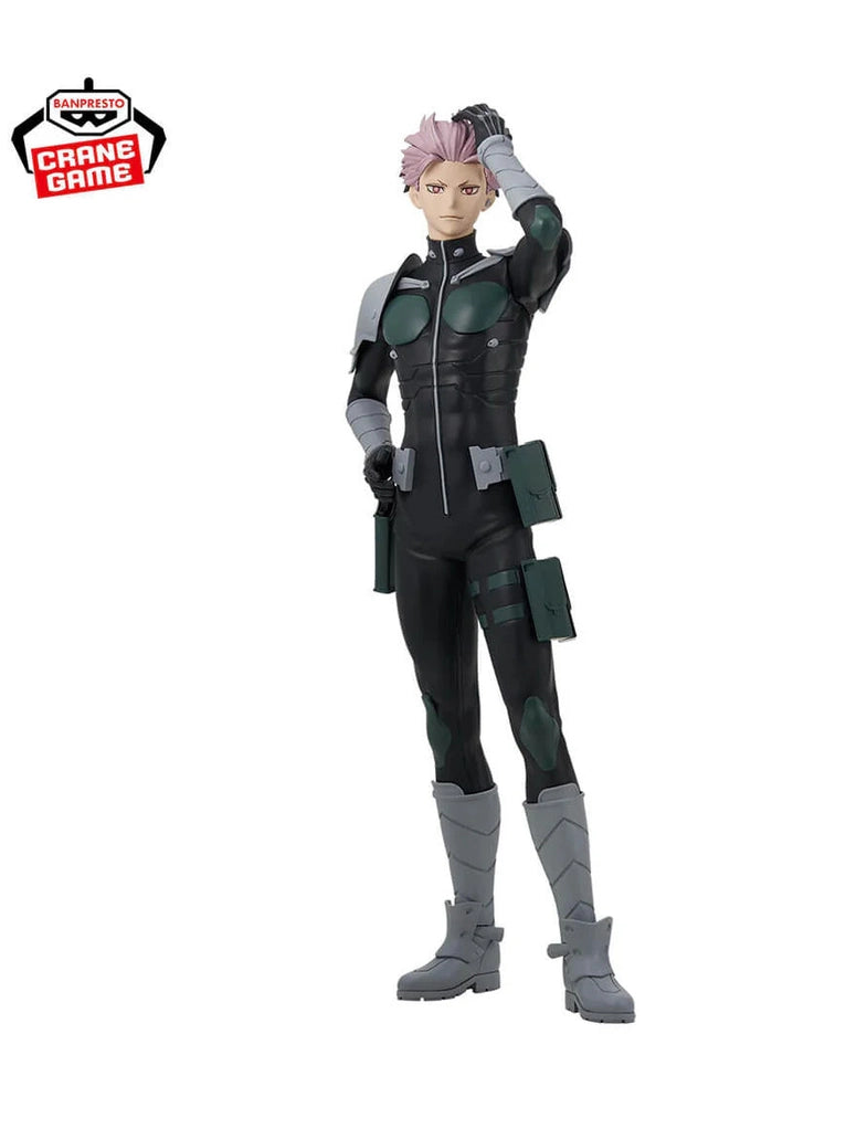 KAIJU NO. 8 FIGURA GRANDISTA NARUMI GEN COMO NUEVA STOCK JAPÓN 5-6 sem.