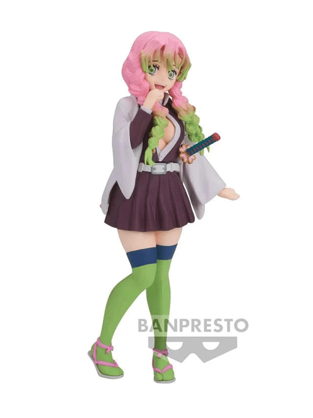 KIMETSU NO YAIBA FIGURA GLITTER & GLAMOURS MITSURI KANROJI SPECIAL COLOR VER. COMO NUEVA PREVENTA 3-4 sem.