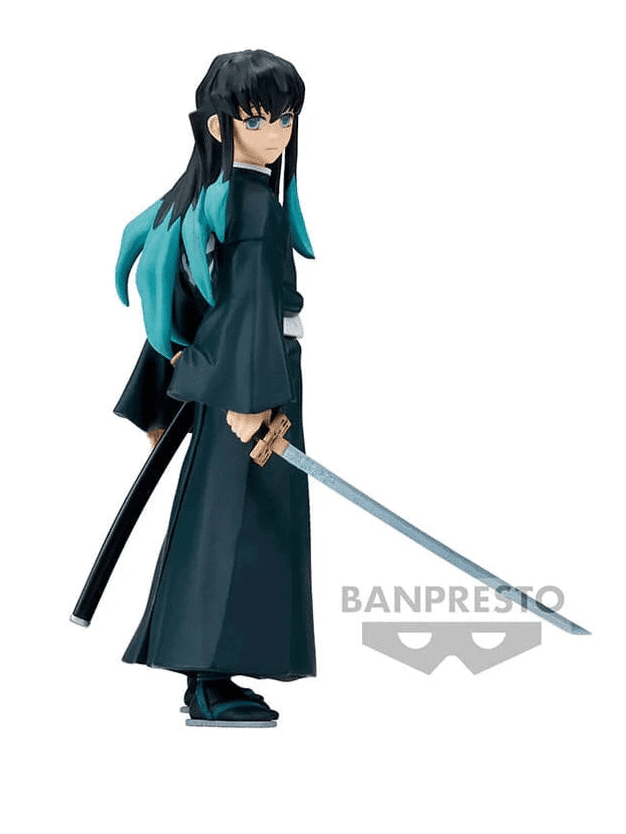KIMETSU NO YAIBA FIGURA PREMIUM SEGA DEMON SLAYER MUICHIRO TOKITO VOL. 50 COMO NUEVA PREVENTA 3-4 SEM.