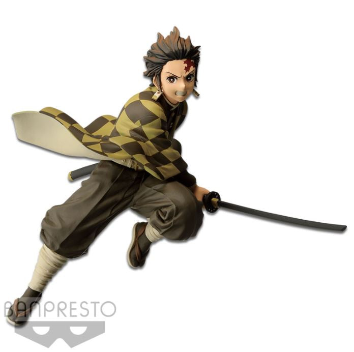 KIMETSU NO YAIBA TANJIRO KAMADO VIBRATION STARS NO SOULS VER. SEPIA BANPRESTO COMO NUEVA