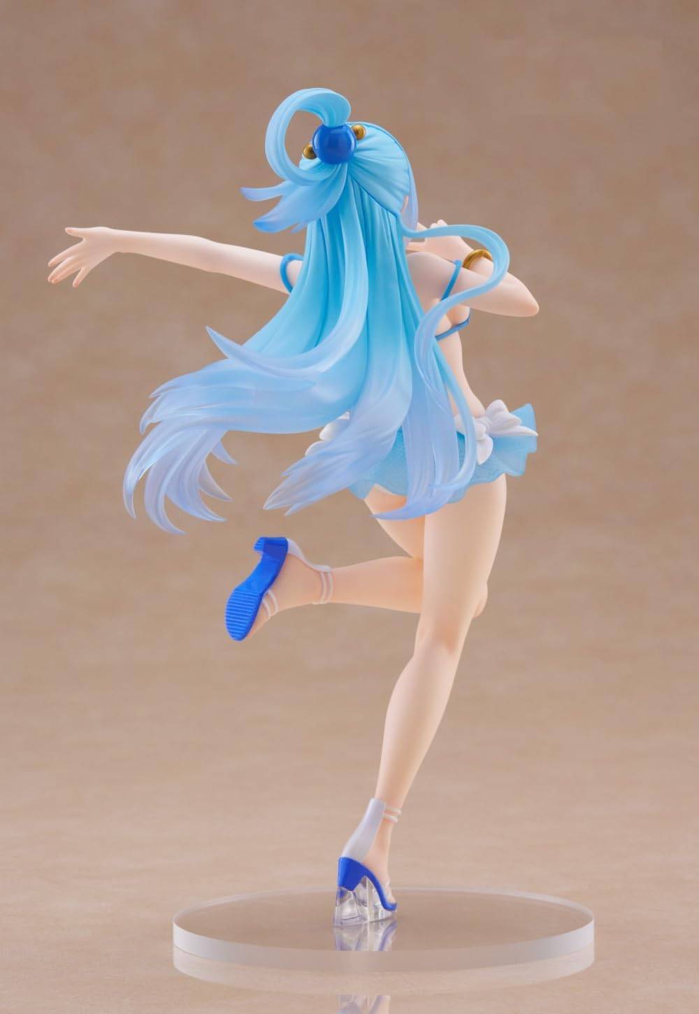 KONOSUBA GOD'S BLESSING ON THIS WONDERFUL WORLD! 3 FIGURA FIGURE AQUA SWIMSUIT VER. TAITO CRANE LIMITED VER. MUY BUEN ESTADO