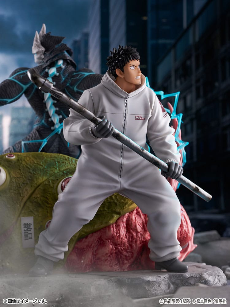 KAIJU NO.8 PVC SHIBUYA SCRAMBLE FIGURE 1/7 KAIJU NO.8 & KAFKA HIBINO