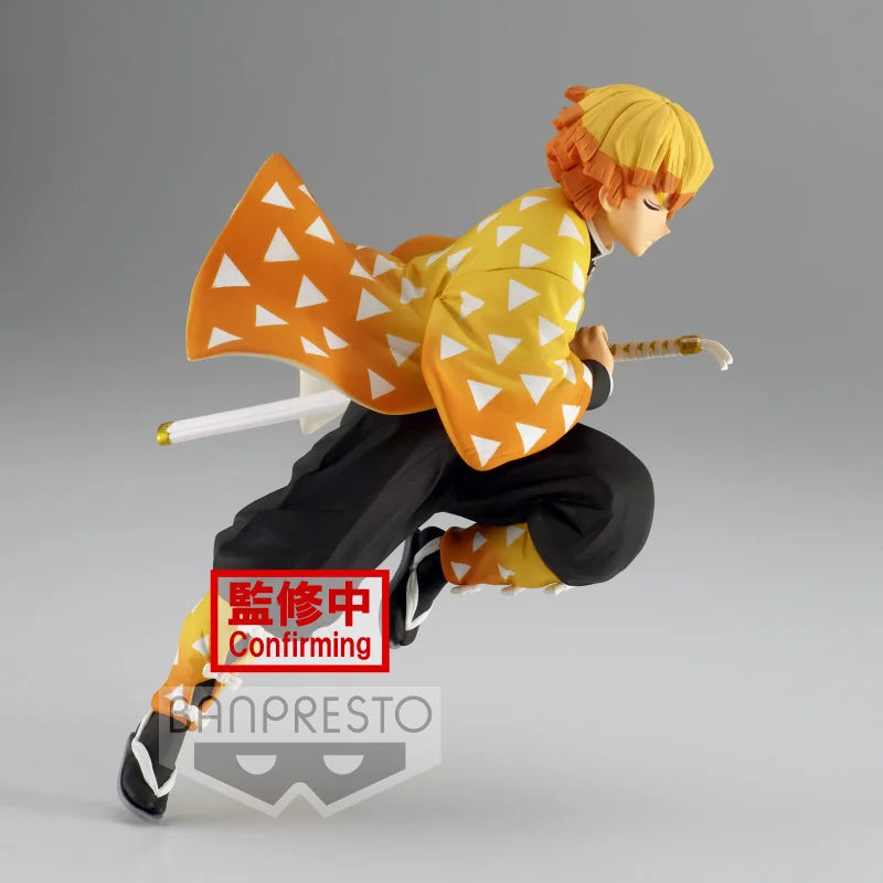 KIMETSU NO YAIBA FIGURA FIGURA ZENITSU AGATSUMA VIBRATION STARS COMO NUEVA