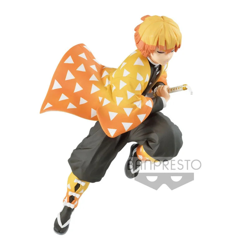 KIMETSU NO YAIBA FIGURA FIGURA ZENITSU AGATSUMA VIBRATION STARS COMO NUEVA