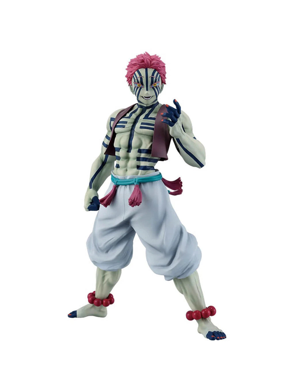 KIMETSU NO YAIBA FIGURA UPPER RANK 3 PRICE LAST ONE AKAZA MASTERLISE ICHIBAN KUJI PRECINTADA STOCK JAPÓN 5-6 sem.