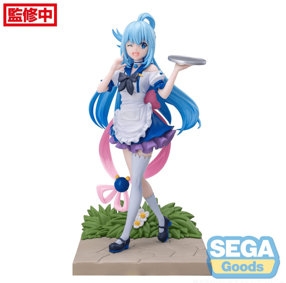 KONOSUBA AN EXPLOSION ON THIS WONDERFUL WORLD! FIGURA AQUA LUMINASTA SEGA PRECINTADA