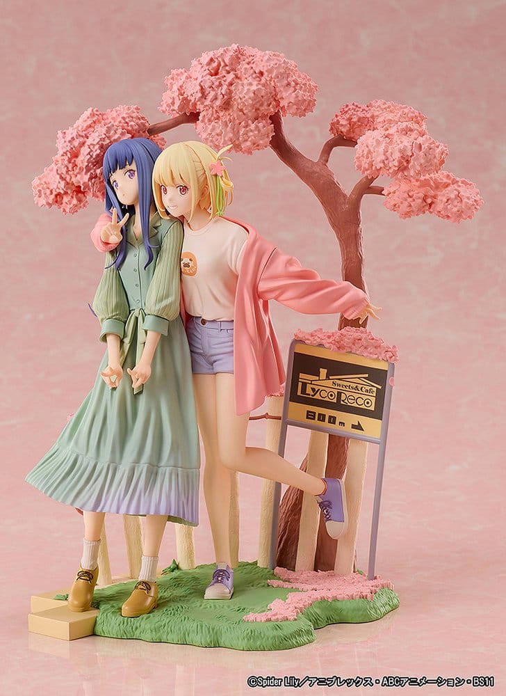LYCORIS RECOIL PACK DE 2 FIGURAS PVC CHISATO NISHIKIGI & TAKINA INOUE SPRING VER.