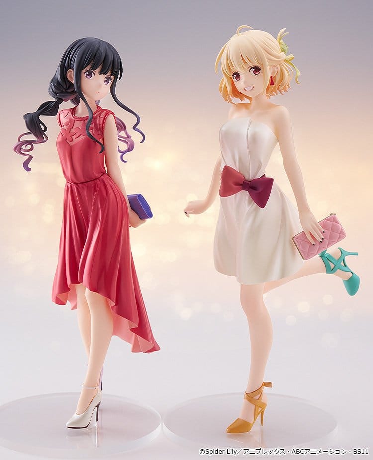 LYCORIS RECOIL POP UP PARADE FIGURA PVC CHISATO NISHIKIGI: AFTER PARTY! VER. L