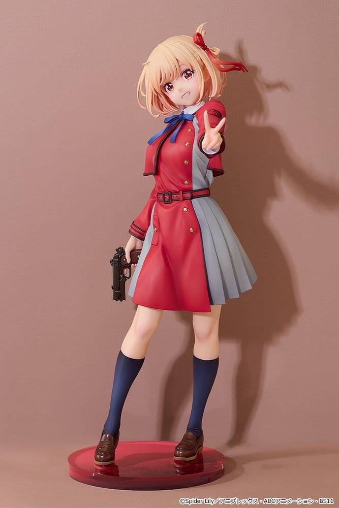 LYCORIS RECOIL PVC STATUE CHISATO NISHIKIGI: KEY VISUAL VER.