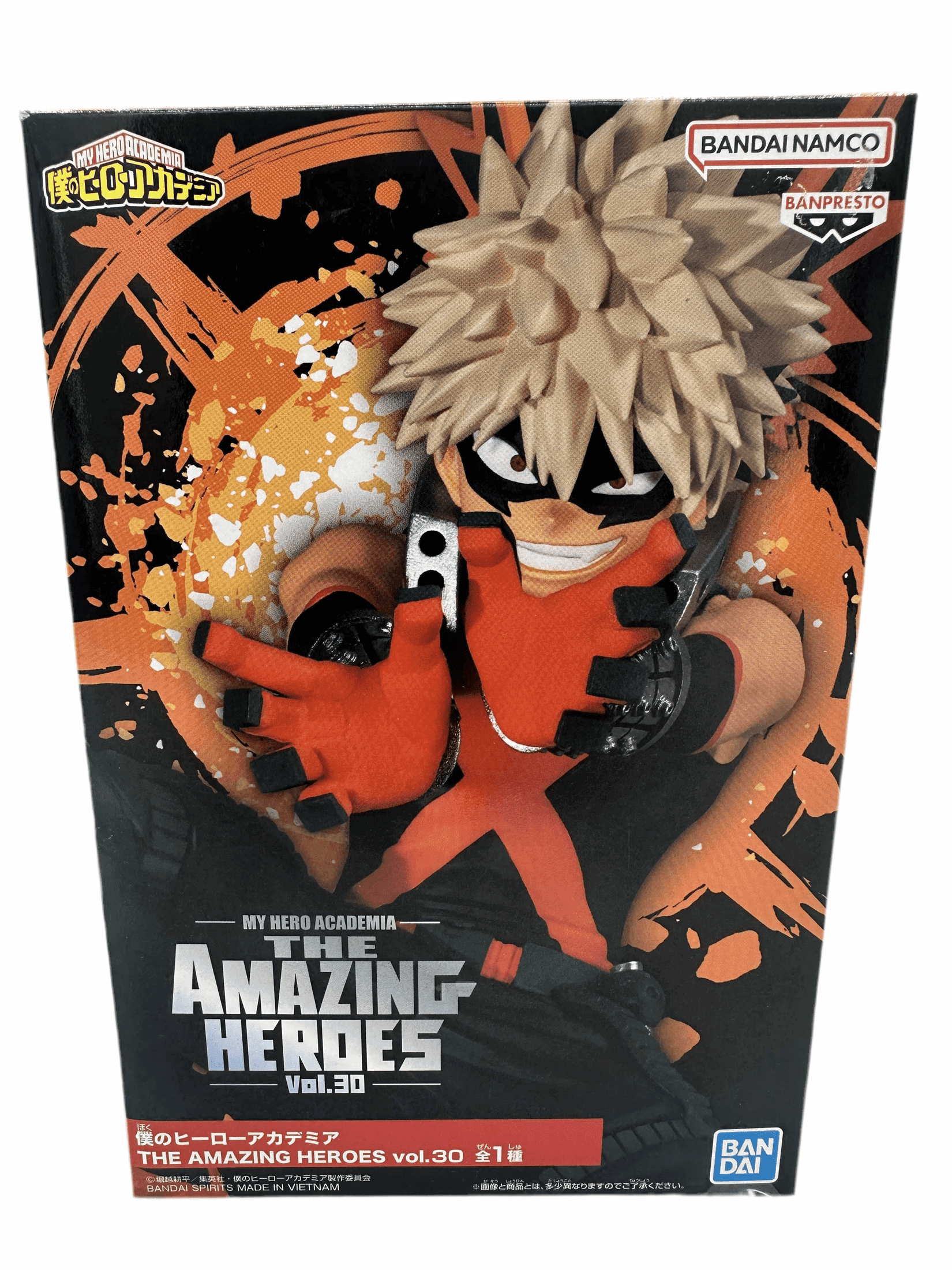 MY HERO ACADEMIA FIGURA KATSUKI BAKUGO MHA THE AMAZING HEROES VOL.30 COMO NUEVA
