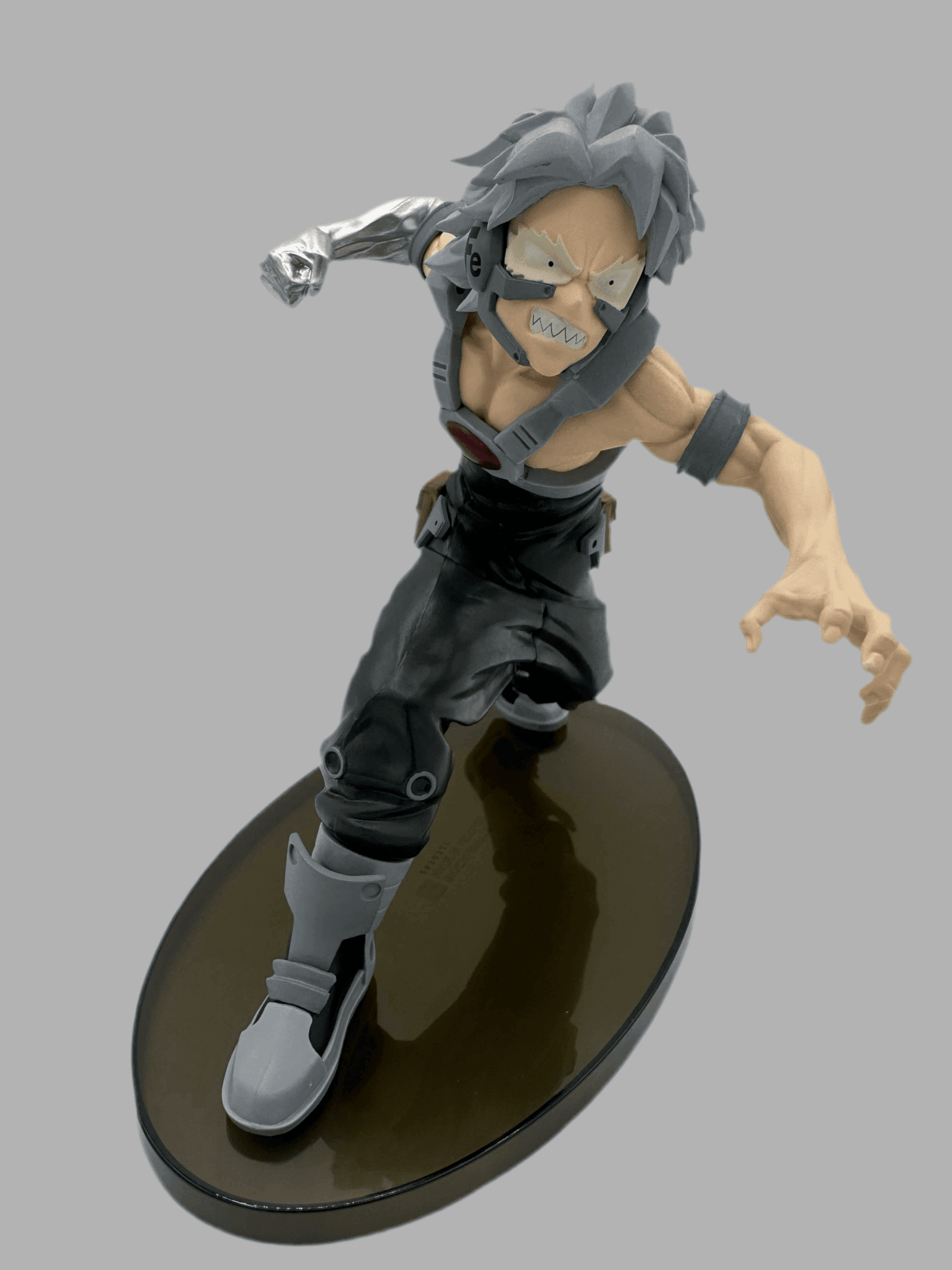 MY HERO ACADEMIA FIGURA TETSU TETSU REAL STEEL THE AMAZING HEROES VOL.34 COMO NUEVA