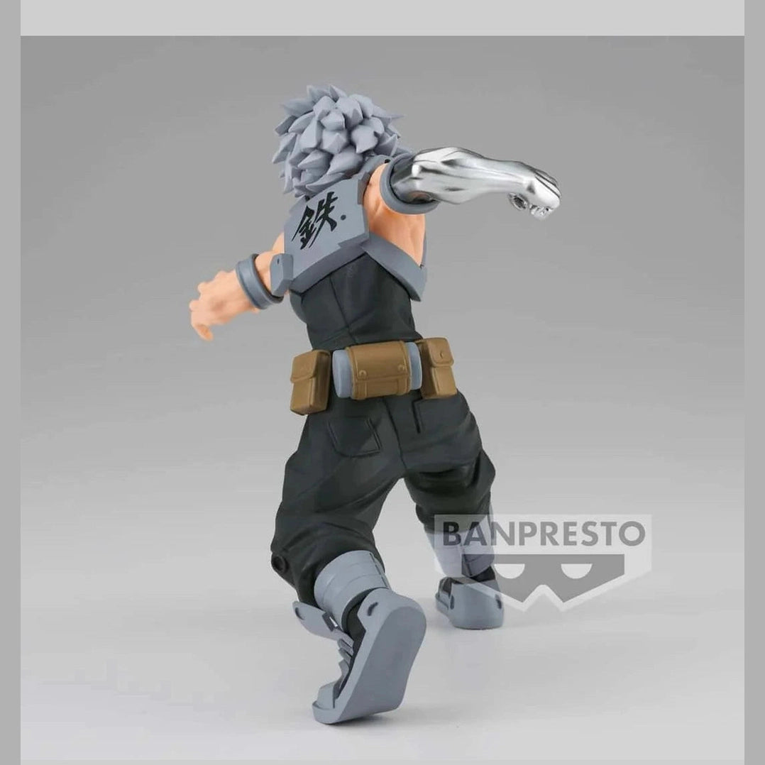 MY HERO ACADEMIA FIGURA TETSU TETSU REAL STEEL THE AMAZING HEROES VOL.34 COMO NUEVA PREVENTA 3-4 sem.