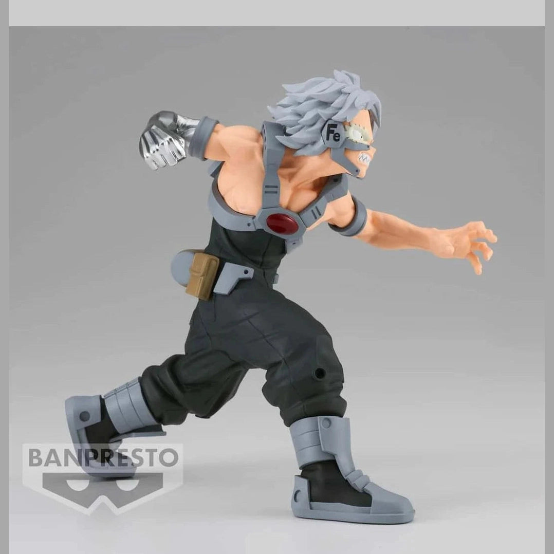 MY HERO ACADEMIA FIGURA TETSU TETSU REAL STEEL THE AMAZING HEROES VOL.34 COMO NUEVA PREVENTA 3-4 sem.