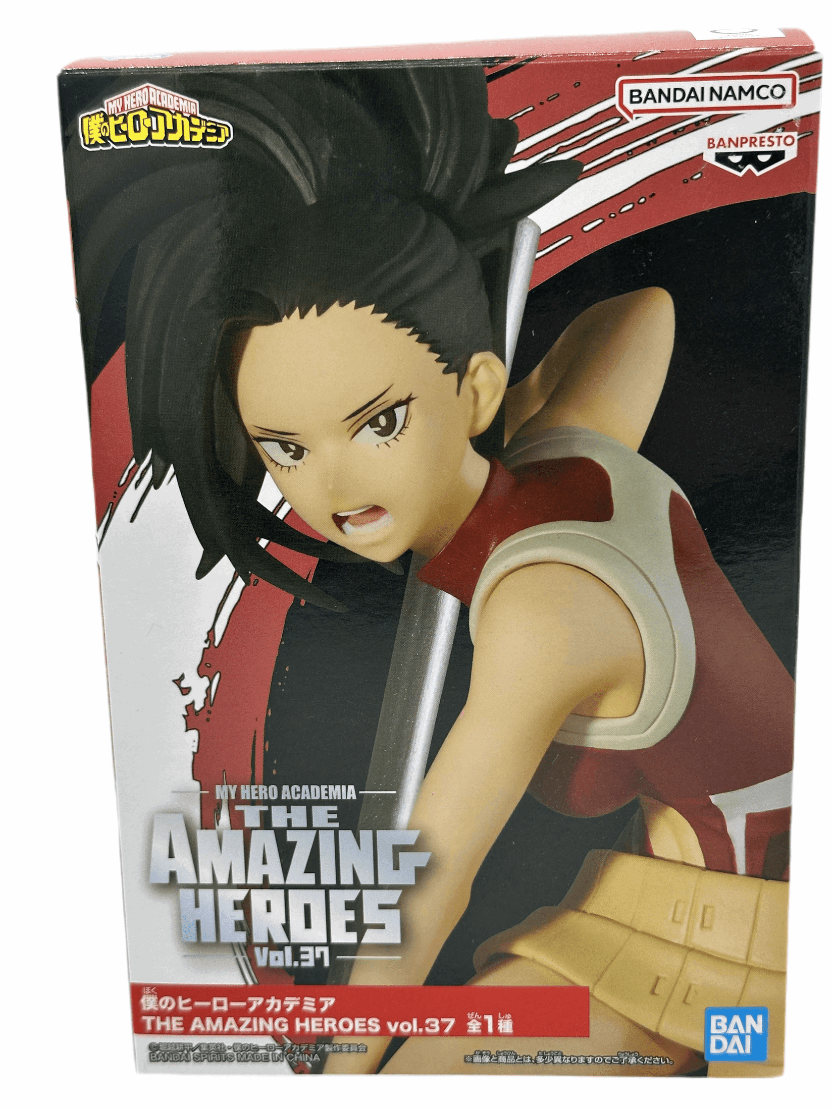 MY HERO ACADEMIA FIGURA THE AMAZING HEROES VOL.37 MOMO YAOYOROZU COMO NUEVA
