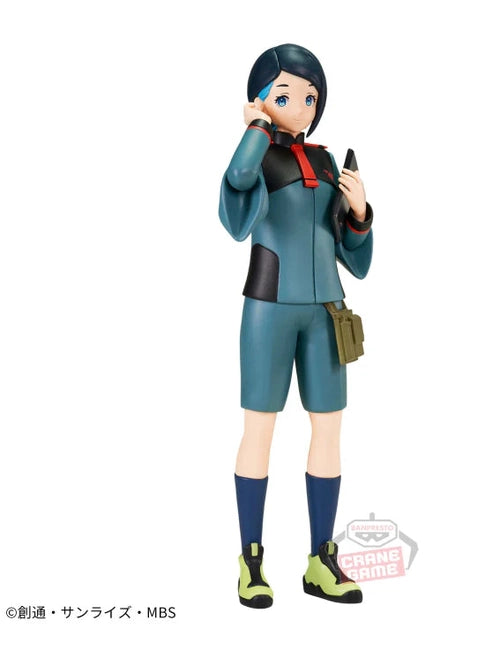 MOBILE SUIT GUNDAM FIGURA NIKA NANAURA THE WITCH FROM MERCURY COMO NUEVA