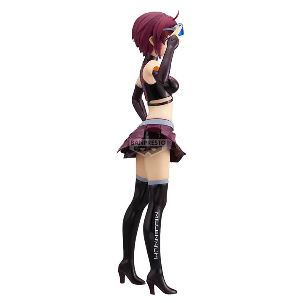 MOBILE SUIT GUNDAM SEED FREEDOM FIGURA LUNAMARIA HAWKE RACING VER. GLITTER & GLAMOURS