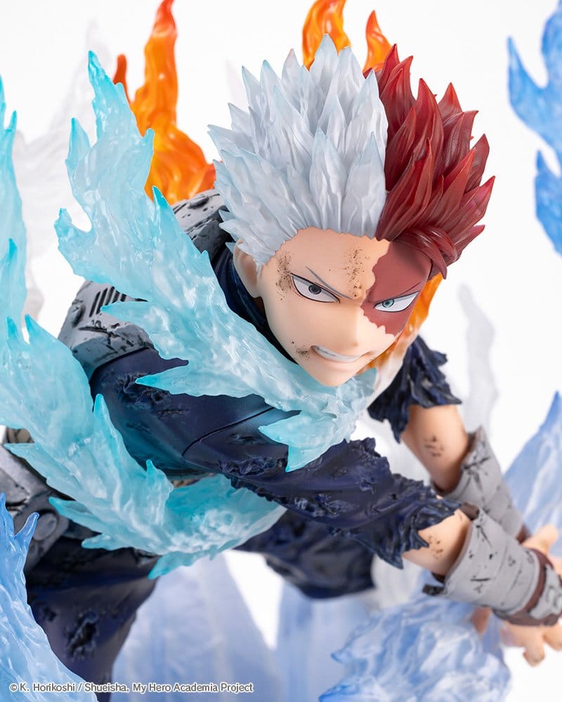 MY HERO ACADEMIA ARTFX J FIGURA PVC 1/8 SHOTO TODOROKI COLDFLAME'S PALE BLADE VER.