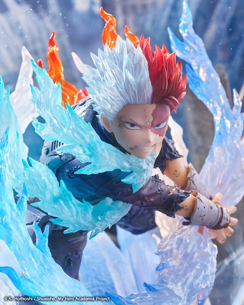 MY HERO ACADEMIA ARTFX J FIGURA PVC 1/8 SHOTO TODOROKI COLDFLAME'S PALE BLADE VER.