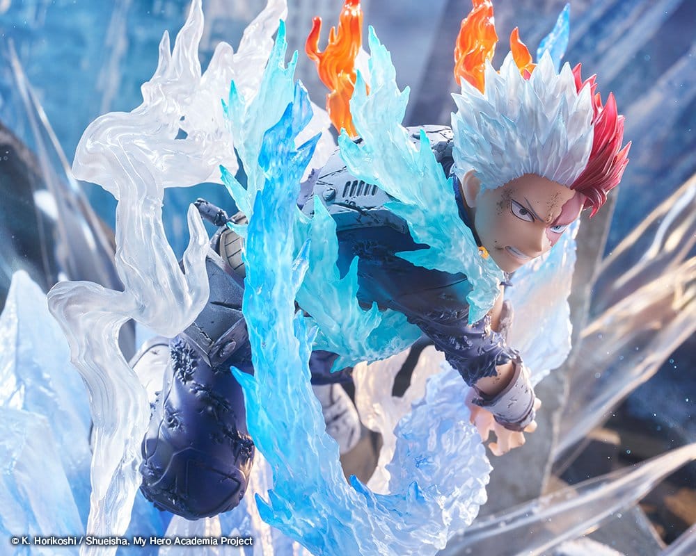 MY HERO ACADEMIA ARTFX J FIGURA PVC 1/8 SHOTO TODOROKI COLDFLAME'S PALE BLADE VER.
