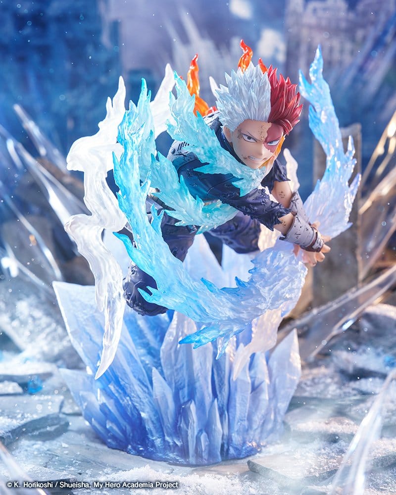MY HERO ACADEMIA ARTFX J FIGURA PVC 1/8 SHOTO TODOROKI COLDFLAME'S PALE BLADE VER.