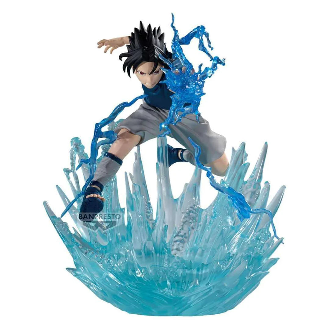 NARUTO FIGURA BATTLE COMBINATION UCHIHA SASUKE COMO NUEVA PREVENTA 3-4 sem.