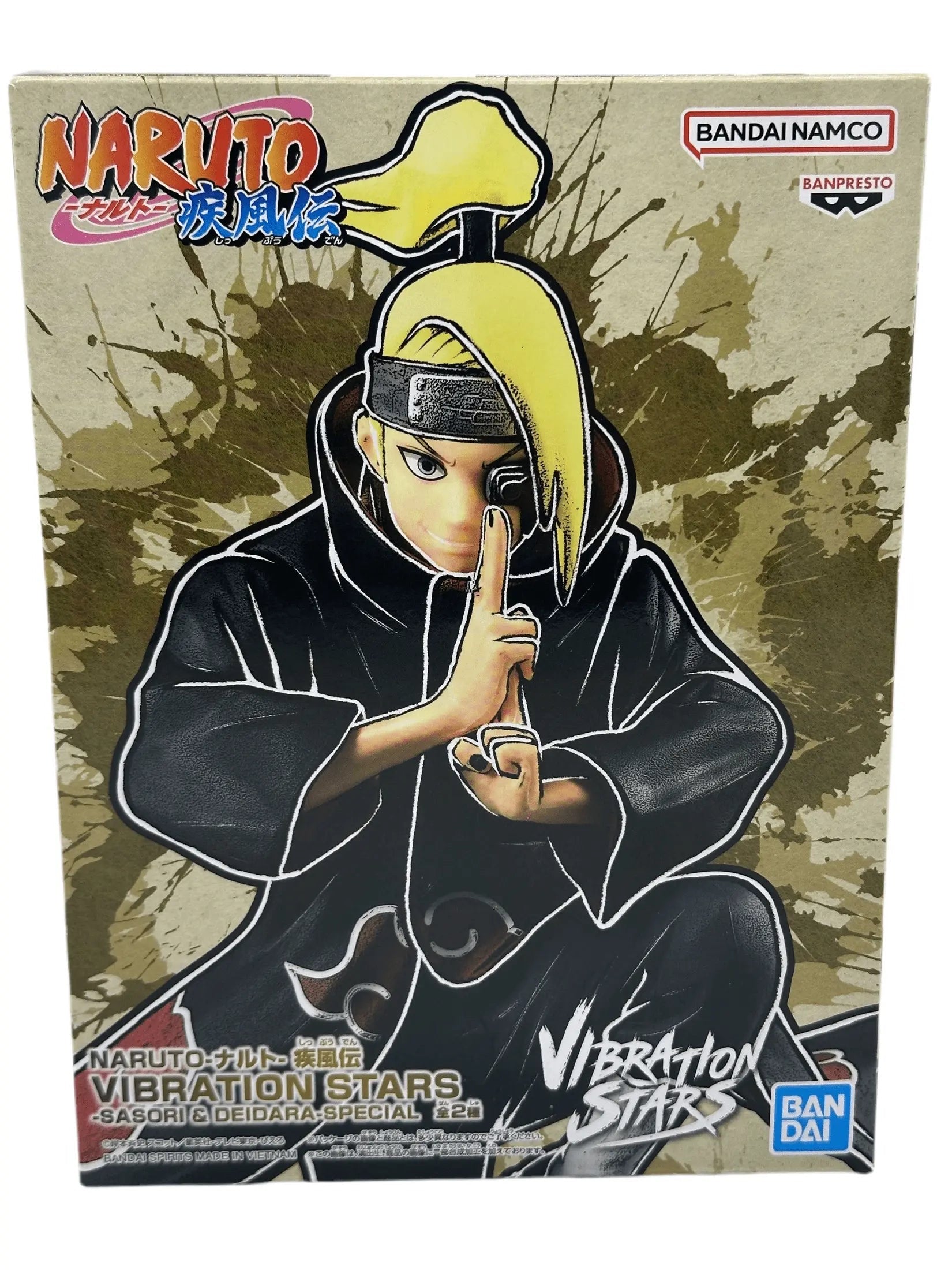 NARUTO FIGURA DEIDARA NARUTO VIBRATION STARS BANPRESTO COMO NUEVA PREVENTA 3-4 sem. Banpresto Otaku Village