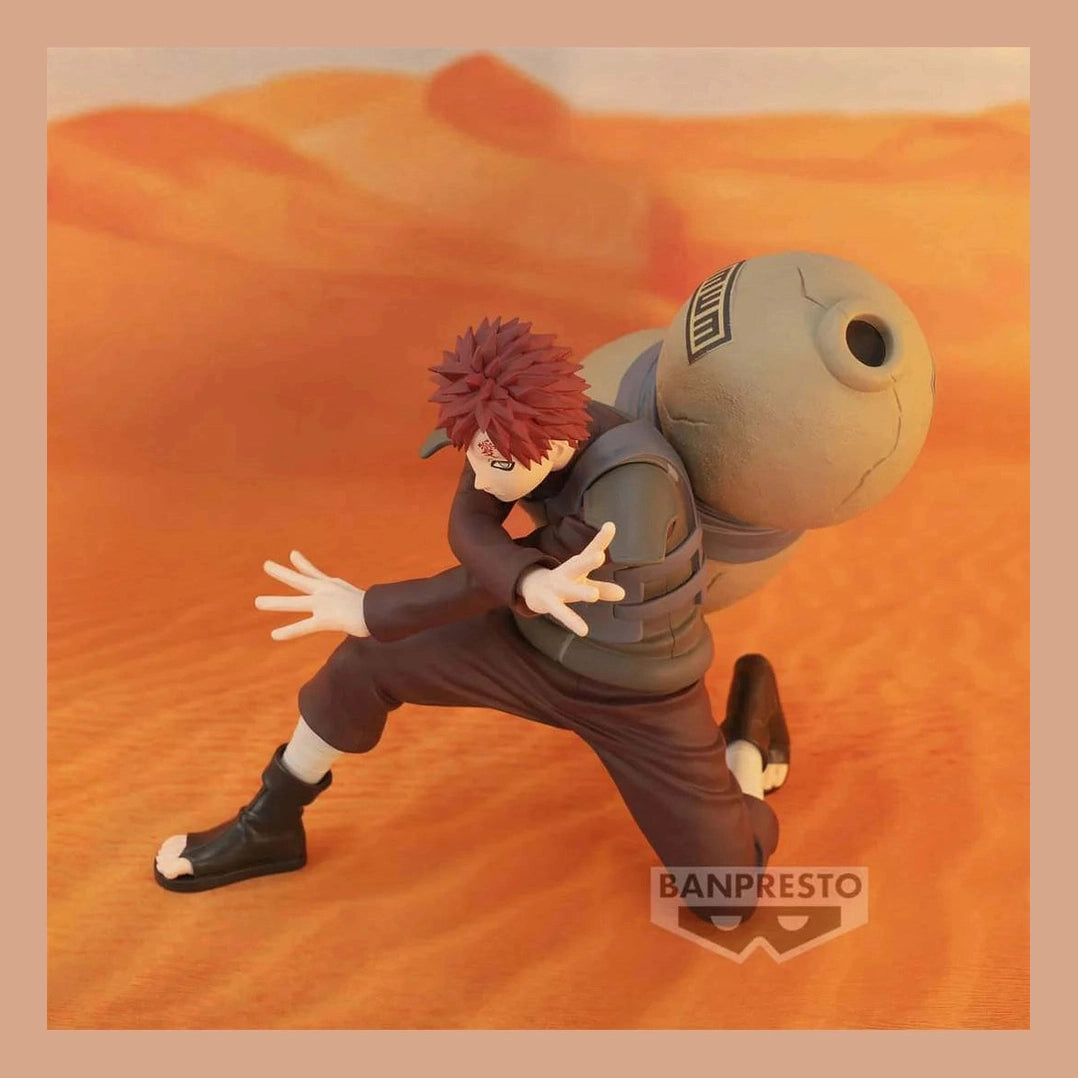 NARUTO FIGURA GAARA II VIBRATION STARS BANPRESTO COMO NUEVA PREVENTA 3-4 sem.