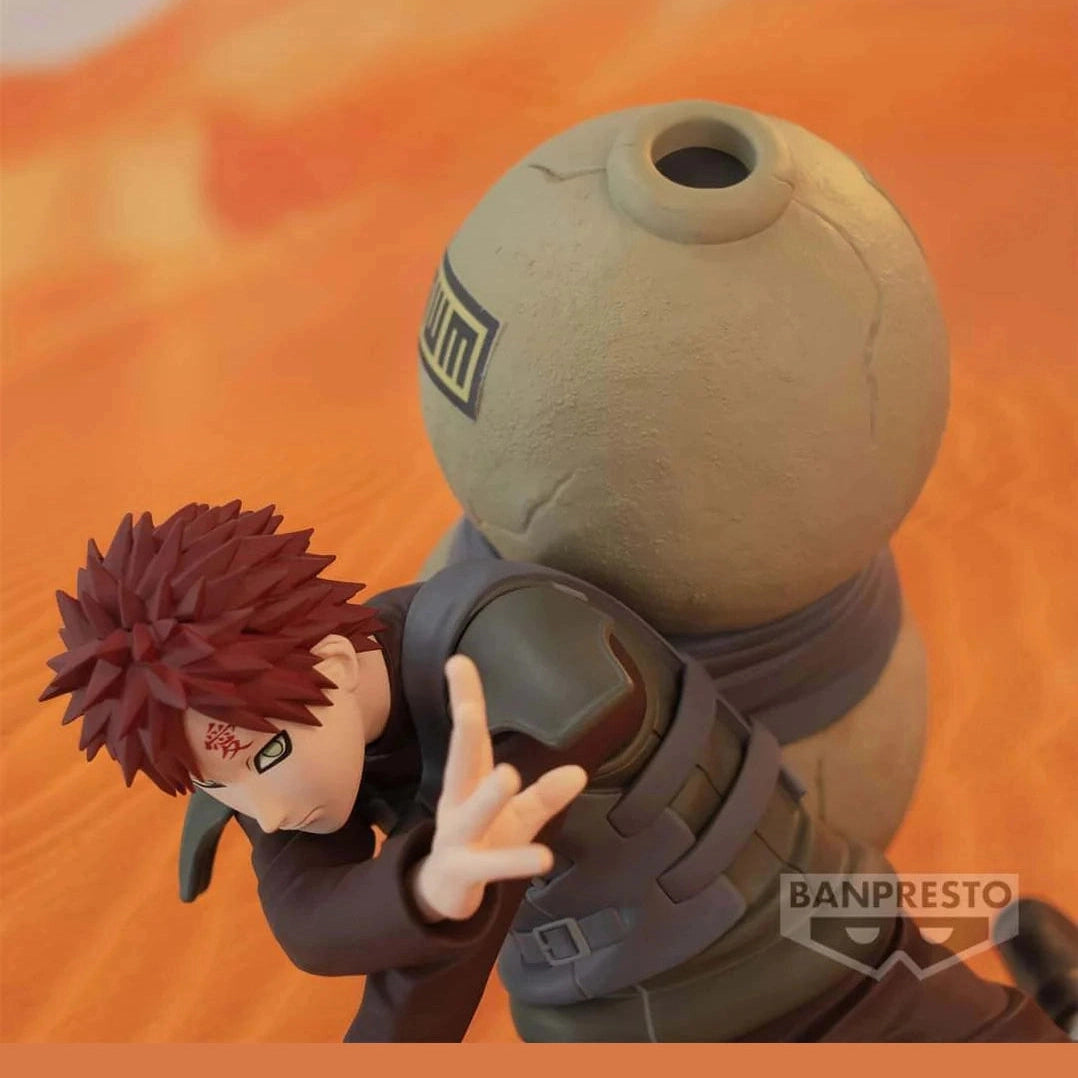 NARUTO FIGURA GAARA II VIBRATION STARS BANPRESTO COMO NUEVA PREVENTA 3-4 sem.