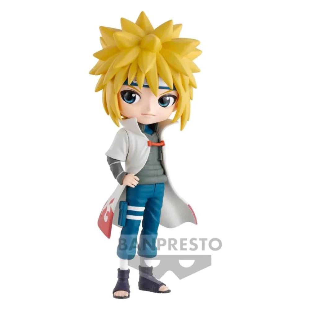 NARUTO FIGURA MINATO NAMIKAZE QPOSKET MUY BUEN ESTADO
